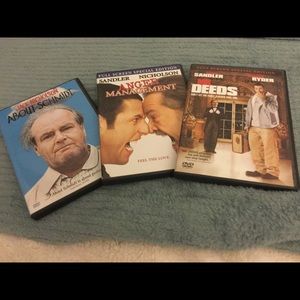 Make offer - 2 Nicholson/Sandler movie DVD’s